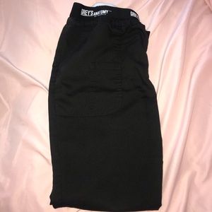 Grey’s Anatomy Black Scrub Pants